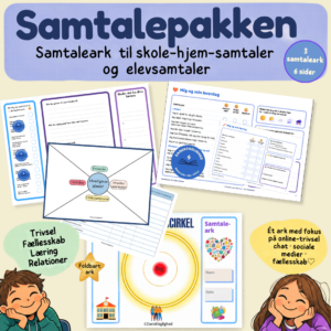Samtalepakken – samtaleark til skole-hjem-samtaler og elevsamtaler