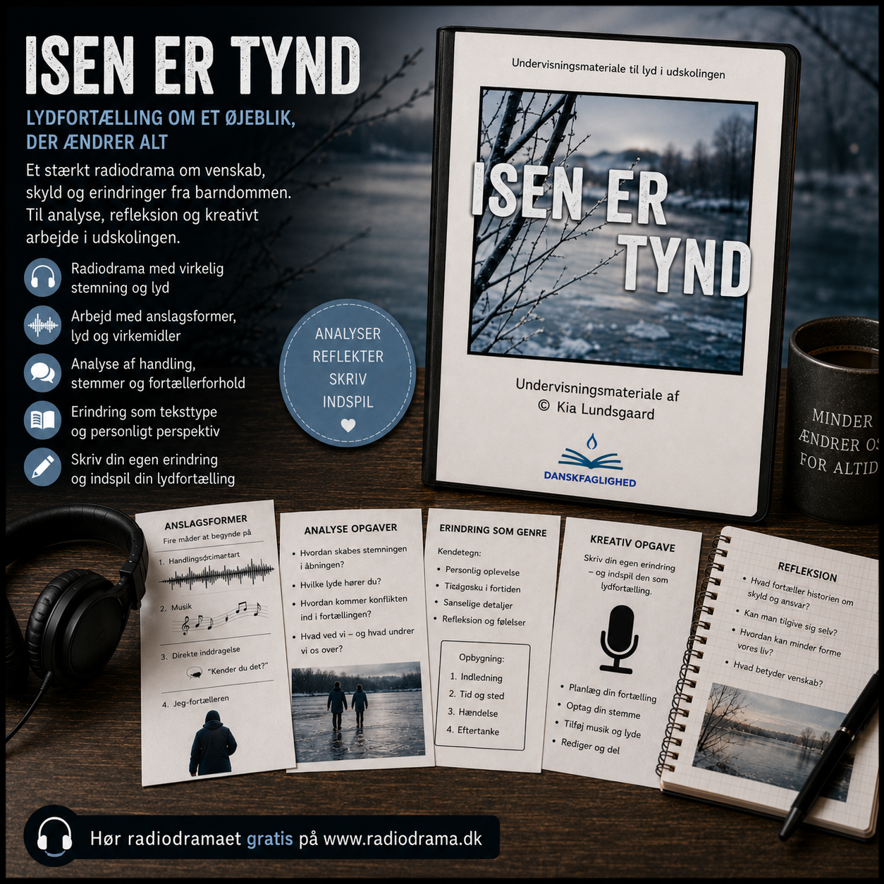 Isen er tynd