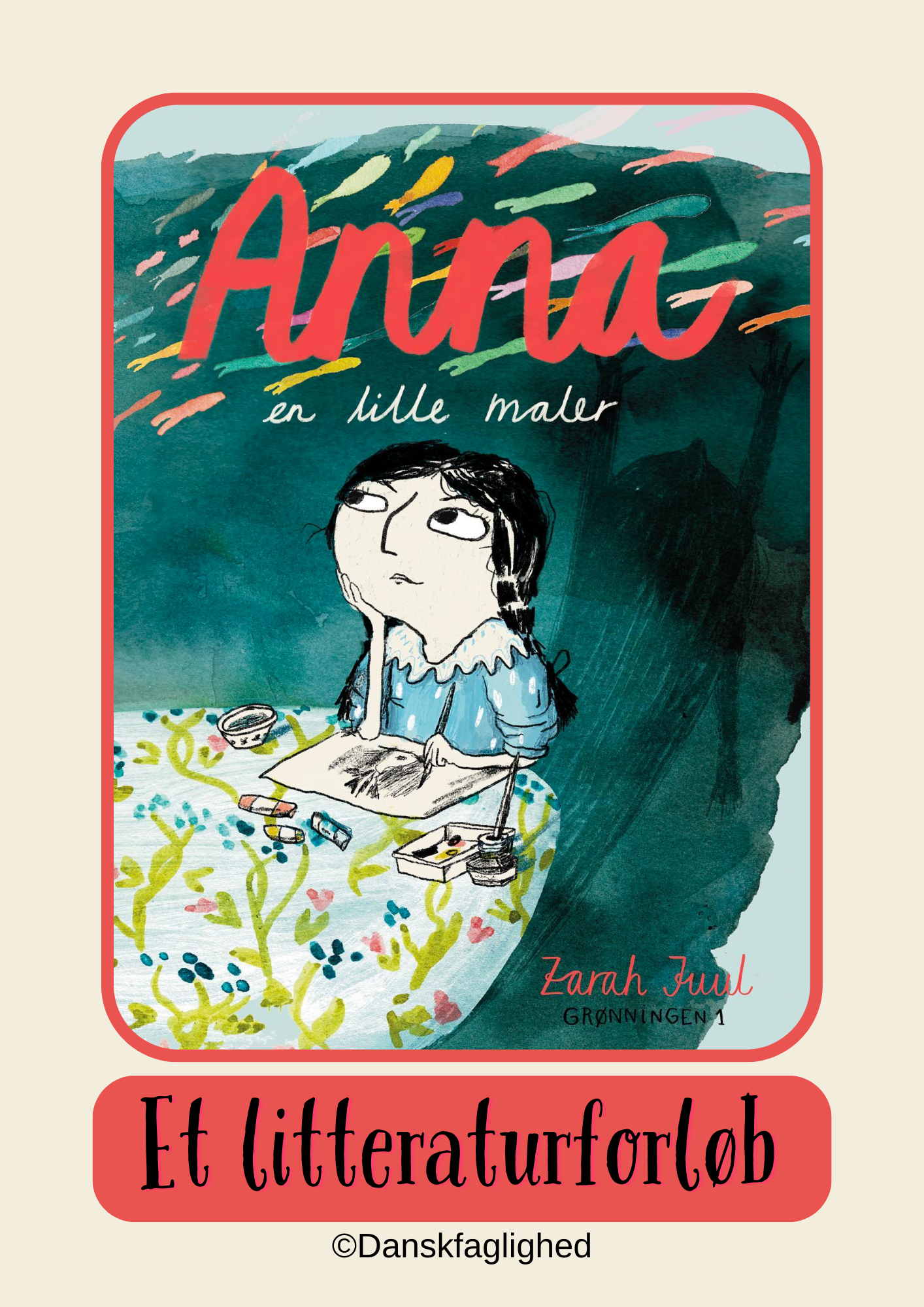 Anna - en lille maler - Billede 2