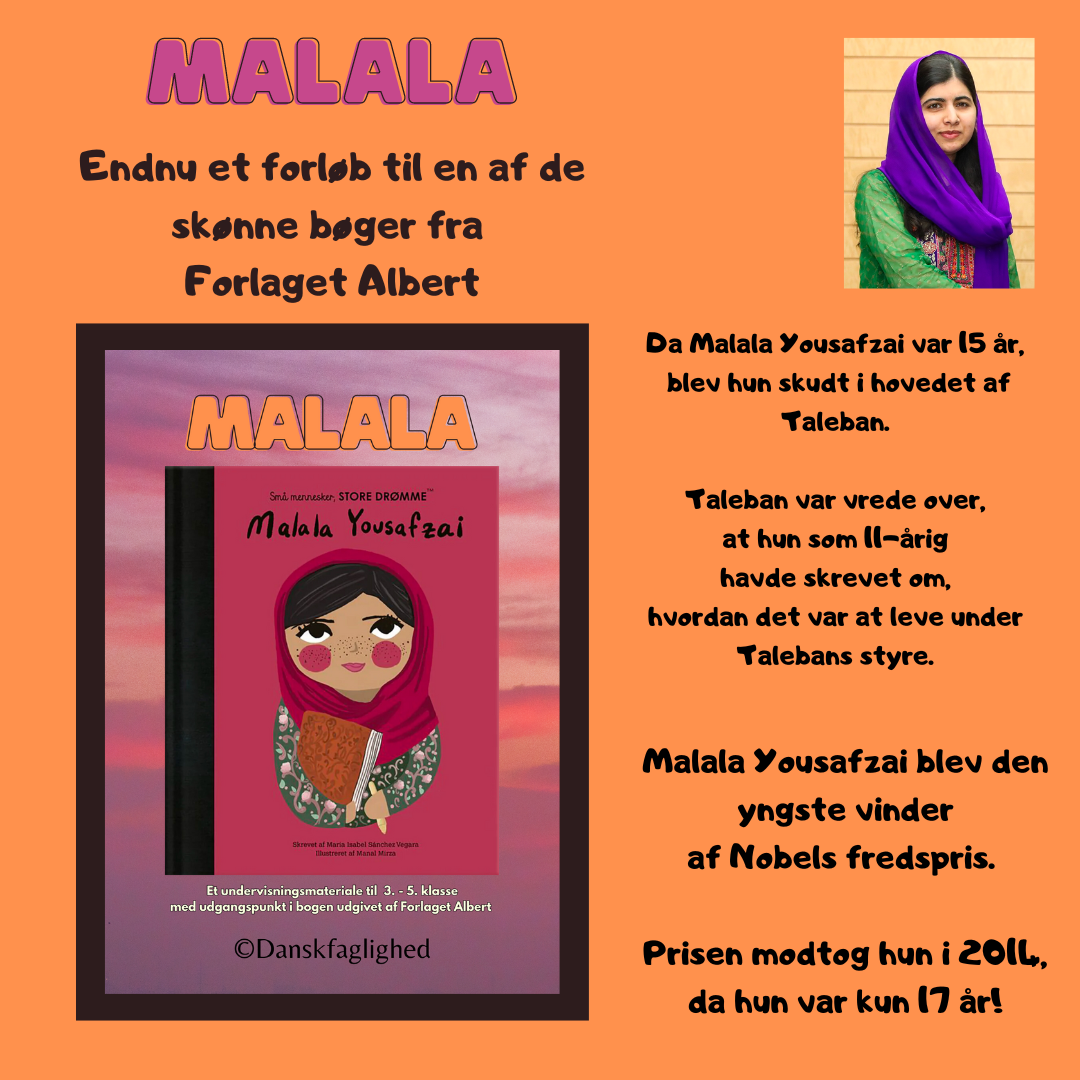Små mennesker – store drømme: Malala Yousafzai Undervisningsmateriale til 3. klasse