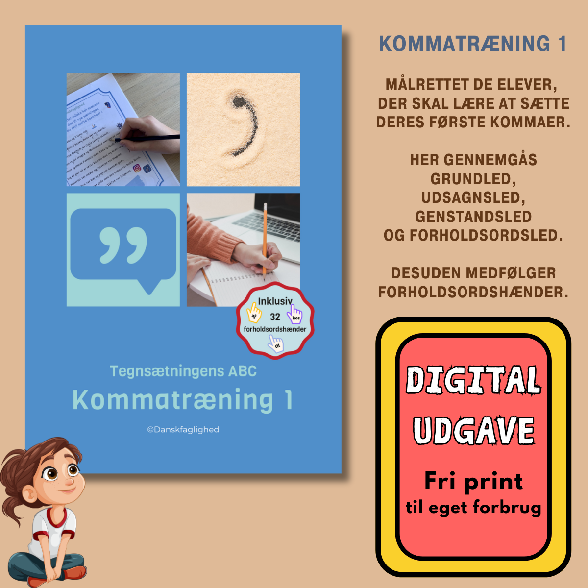 Kommatræning 2 - ny digital udgave - Billede 2