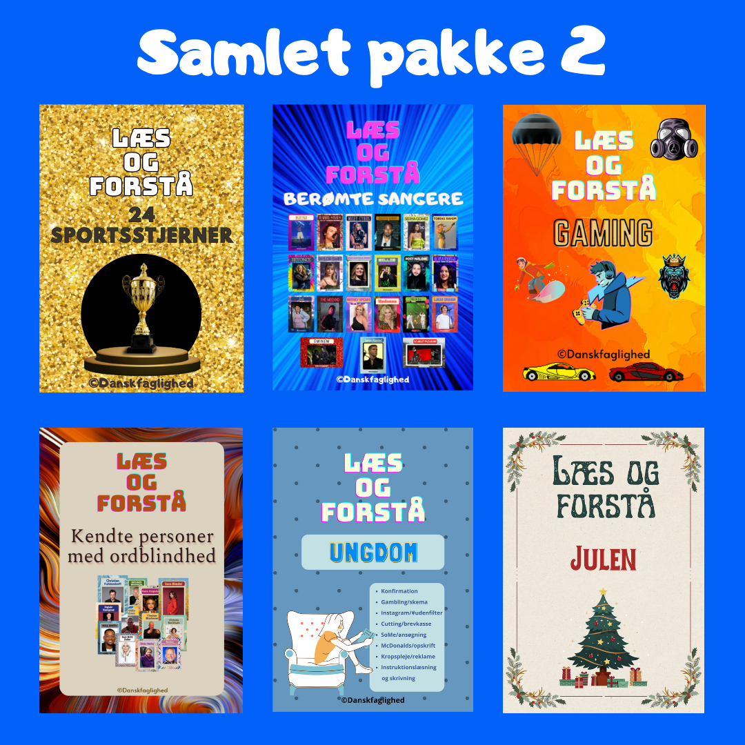 Læs og forstå Samlet pakke 2