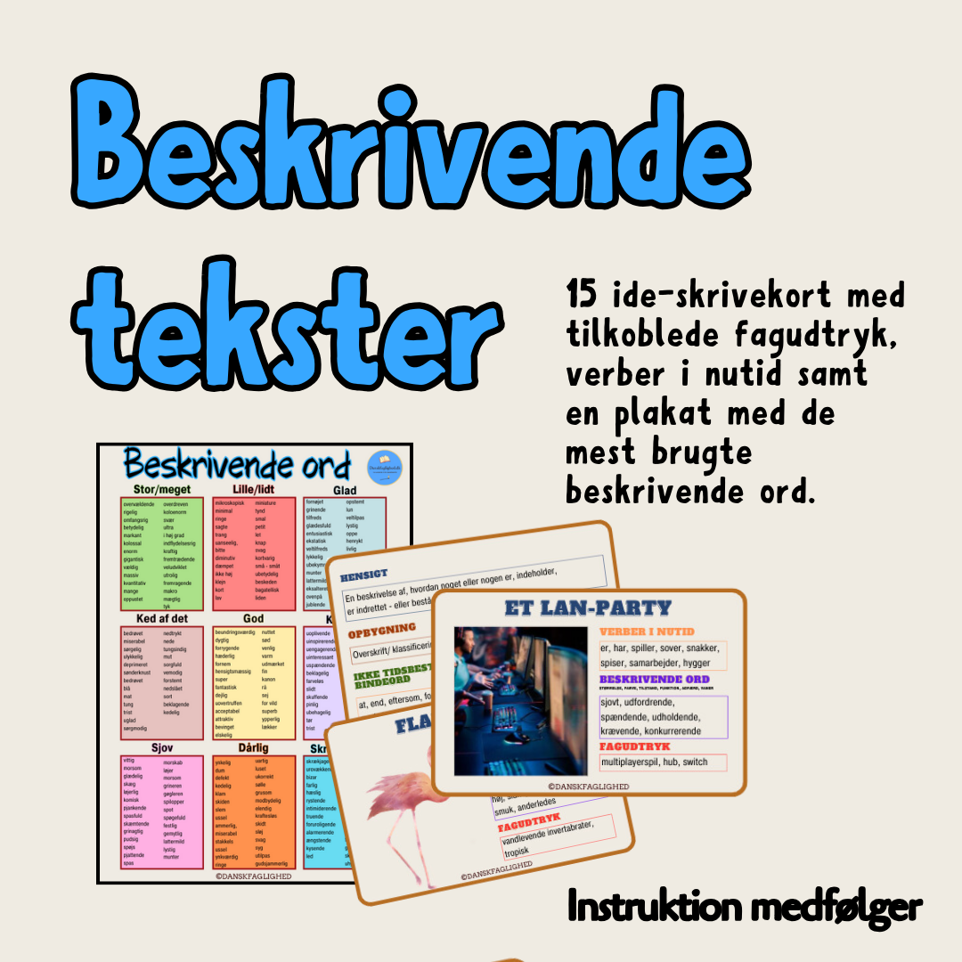 Samlet pakke 'Tekstkort med opskrift' - Billede 3