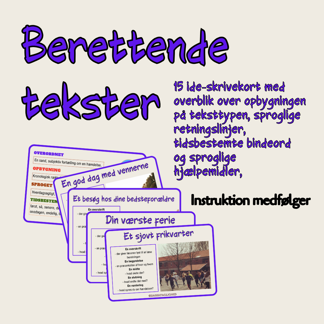 Samlet pakke 'Tekstkort med opskrift' - Billede 2
