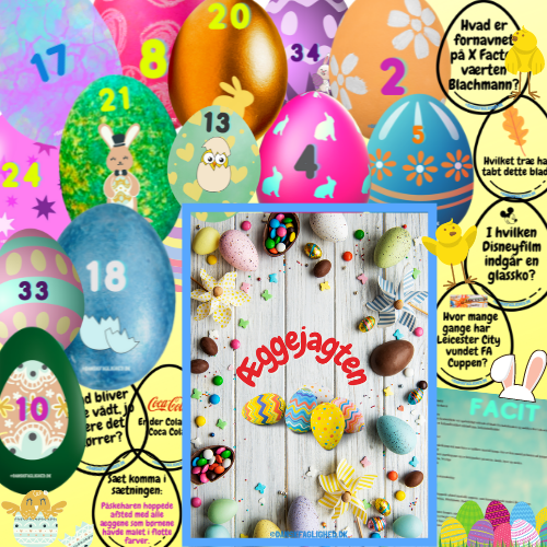 Æggejagten – påskeløb med spørgsmål (36 poster) - Billede 2