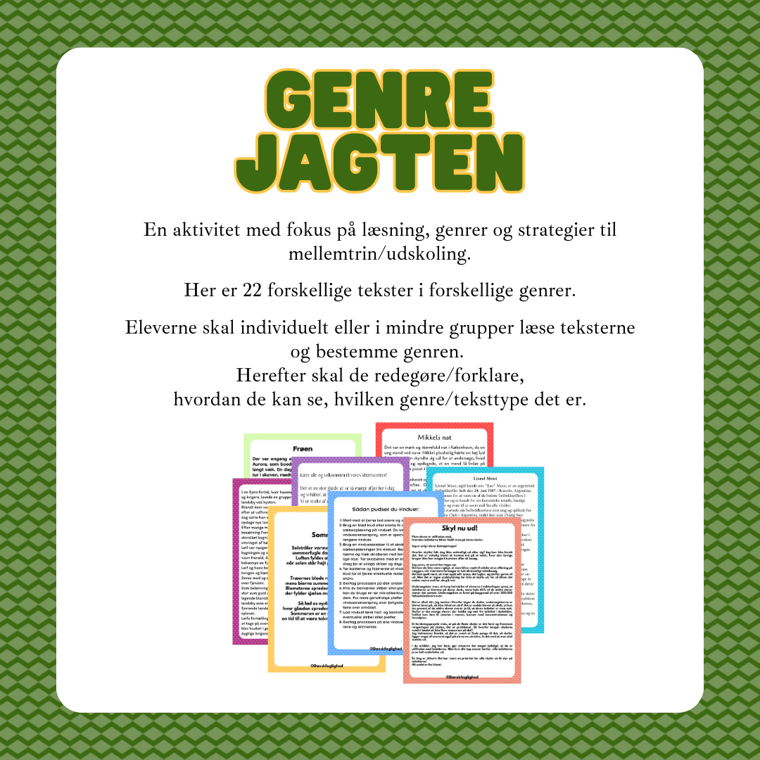 Genrejagten