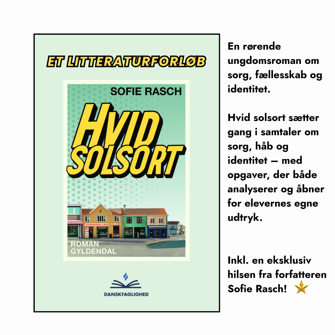 Hvid solsort - et litteraturforløb