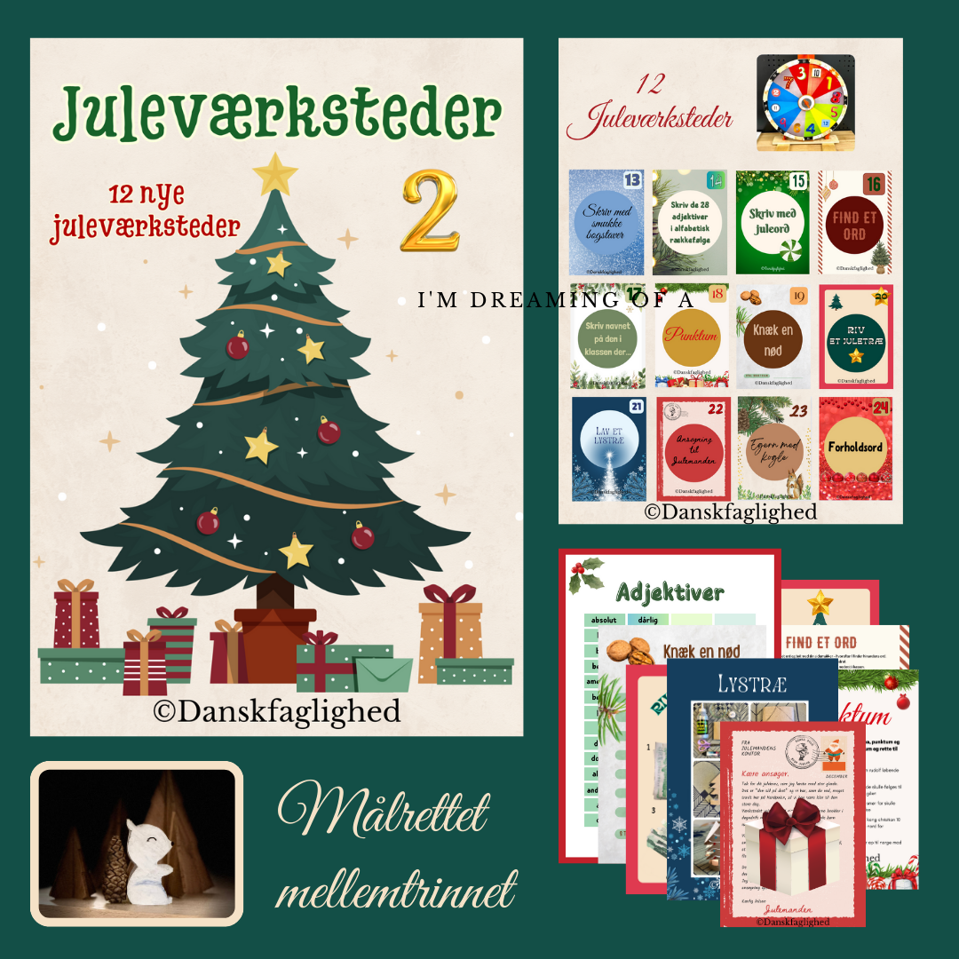 ? 12 nye juleværksteder til mellemtrinnet! – Klar-til-brug decemberaktiviteter