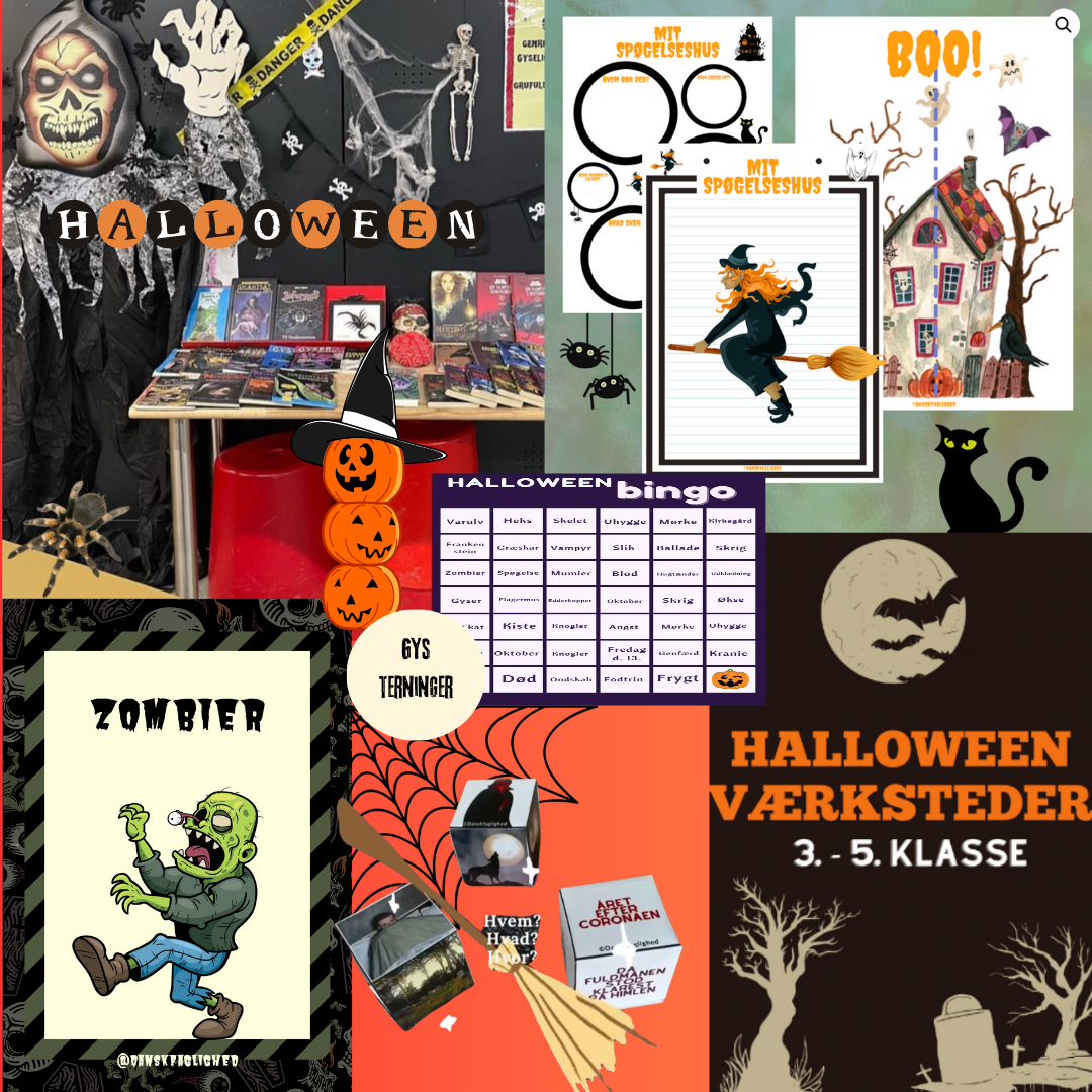 ? Den ultimative Halloween-pakke til danskfaget!