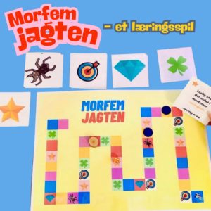 Morfemjagten er et spilbaseret undervisningsmateriale om morfemer, grammatik og ordopbygning til dansk