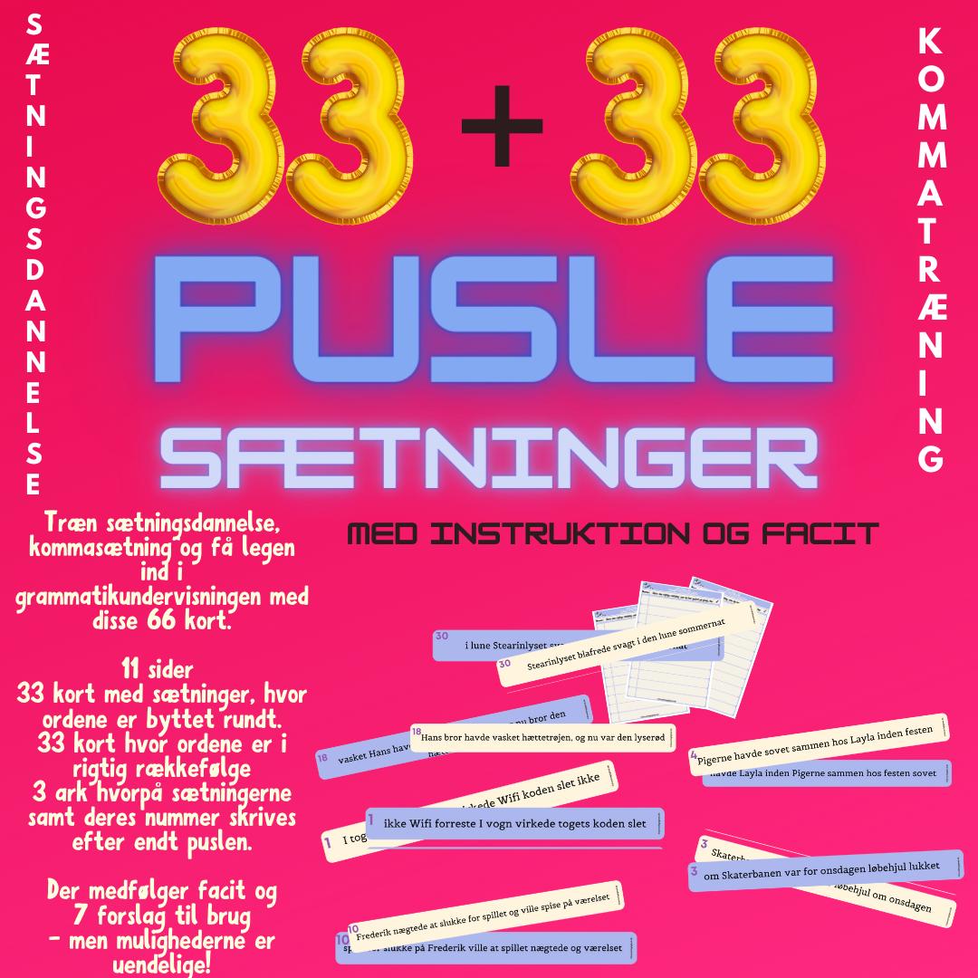 Puslesætninger