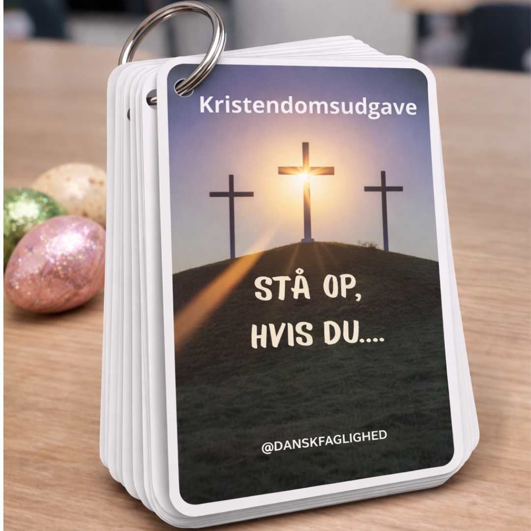 Kristendom – “Stå op, hvis du…” Aktiv pauseleg med bevægelse og faglighed