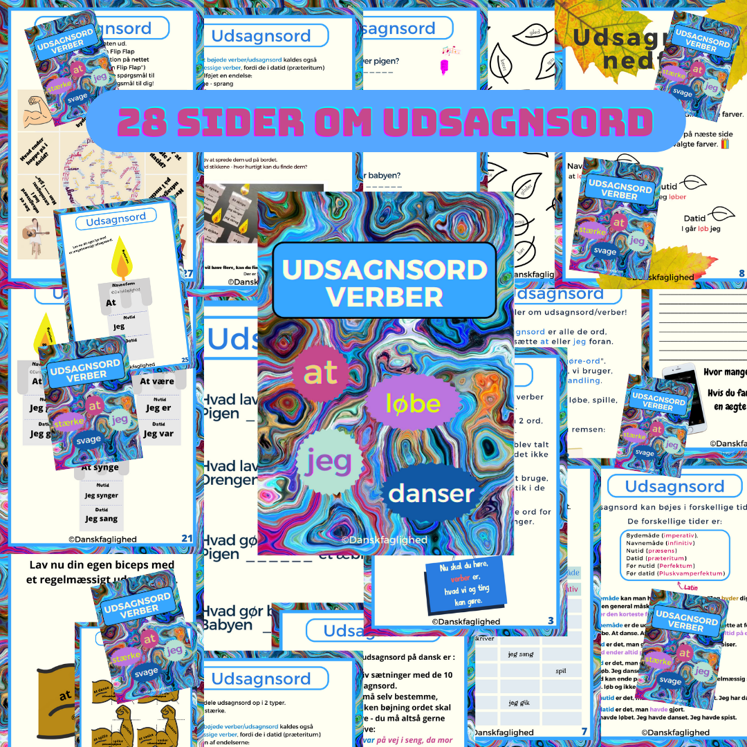 Udsagnsord/ verber