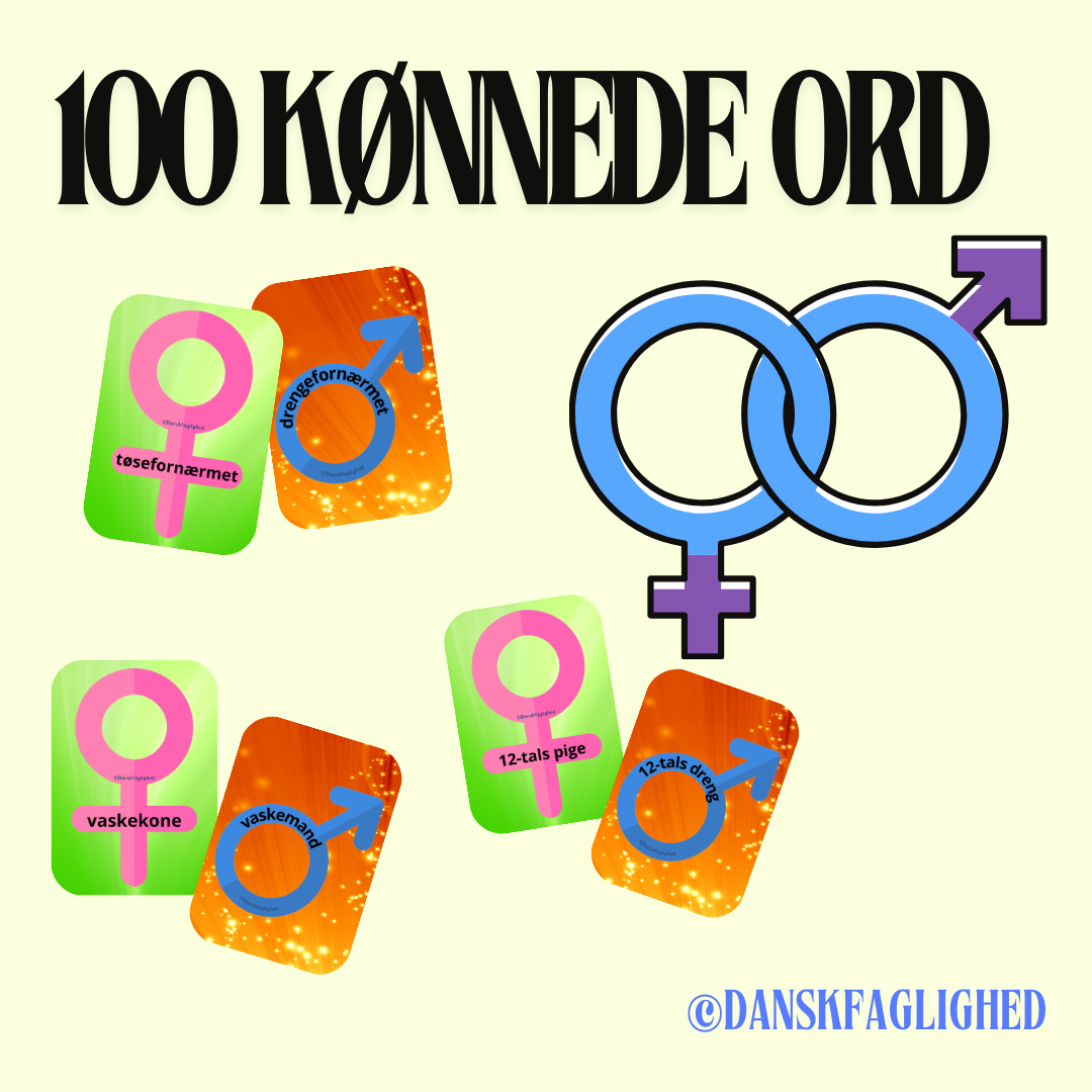 Ugens ord 8 - 100 kønnede ord