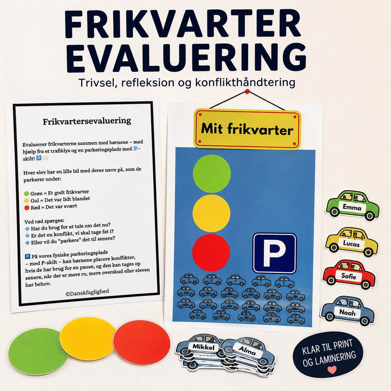 Frikvartersevaluering – trivsel og konflikthåndtering i indskolingen
