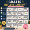 Gratis refleksionskort til skolestart og klassesamtaler