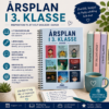 Gratis årsplan i dansk til 3. klasse med inspiration til litteraturforløb, grammatik, læselyst og kreative aktiviteter gennem hele skoleåret.