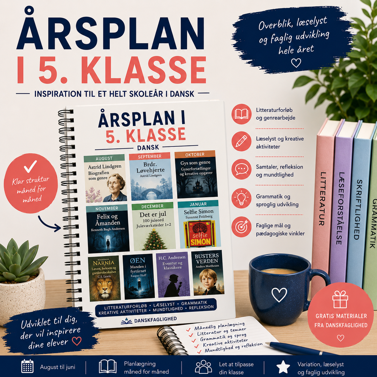 Årsplan i dansk – 5. klasse