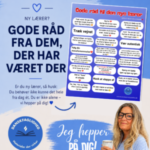 Gode råd til den nye lærer – gratis plakat fra Danskfaglighed