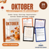 Oktober danskfaglige månedsopgaver til udskolingen fra Danskfaglighed med opgaver i digt, komma, kreativ skrivning og argumentation til 7.-9. klasse