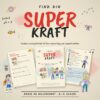 Find din superkraft – undervisningsmateriale i dansk og billedkunst til 2.–3. klasse med superkraftfigurer og elevopgaver