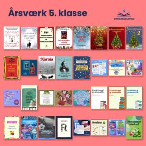 Årsværk i dansk til 5. klasse – oversigt over alle materialer i pakken
