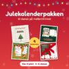 Julekalenderpakke til mellemtrinnet med fire julekalendere til dansk