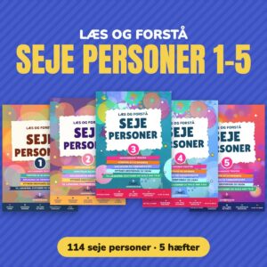 Læs og forstå – Seje personer 1–5 samlet: 114 seje personer i 5 hæfter