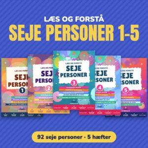 Læs og forstå – Seje personer 1–5 samlet