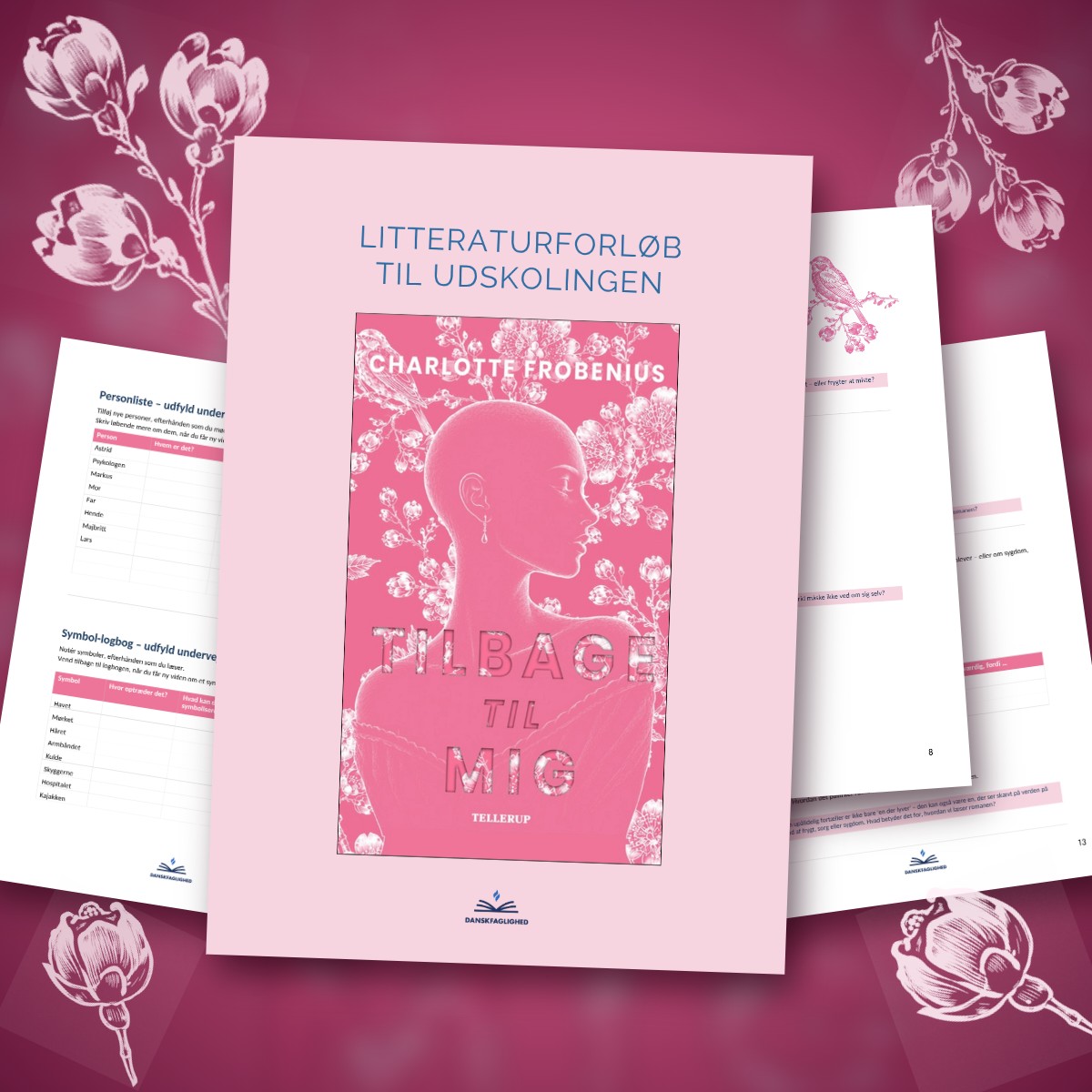 Litteraturforløb til Tilbage til mig af Charlotte Frobenius – undervisningsmateriale til dansk i udskolingen